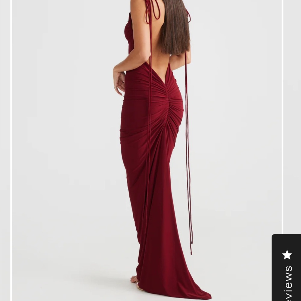 Melanie The Label Gia Gown Wine - Picture 4 of 8